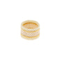 Maasai Woven Ring Cream-Pearl