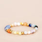Elastic Ring with Gemstones